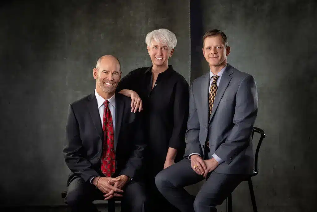 Team of commercial interiors from San Antonio, TX working on a project.